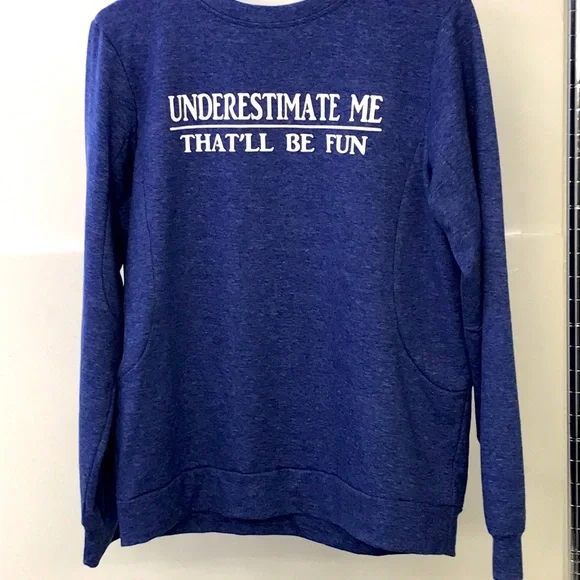 Ladies “Underestimate Me” T-shirt - Picture 1 of 9